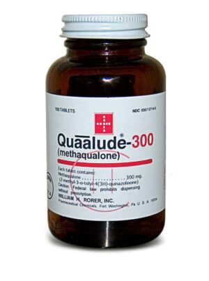 Methaqualone (quaalude) 300 mg